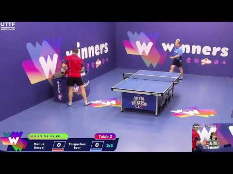 WINners CUP table 2  03.11 Maliuk Sergei - Torgachev Igor 19:15