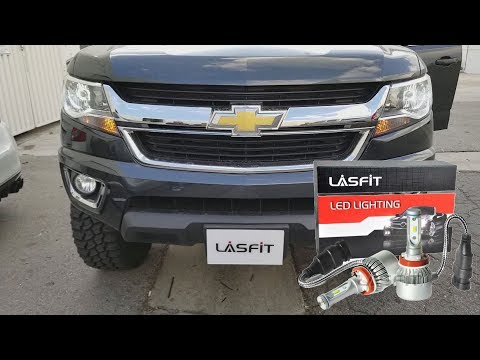 How to Replace LED Headlight Low Beams In a 2017 Chevy Colorado - H11 LED Bulbs