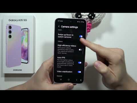 All Camera Settings on Samsung Galaxy A35 5G - Camera Options