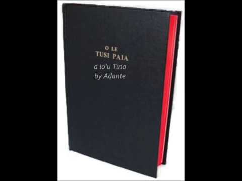 Tusi Pa'ia a lo'u Tina : Adante
