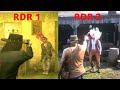 Red Dead Redemption 2 vs. Red Dead Redemption 1 - Kill Ragdoll Animation Physics Comparison | Sly