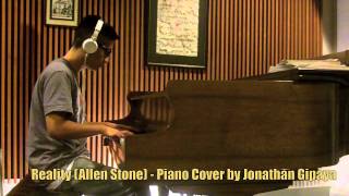 Reality (Allen Stone) - Piano Cover by Jonathan Gipaya