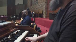 Rehearsal - Greater Mt Sinai Church of God in Christ - 1/28/26 - Dan "Spiffy" Neuman on organ