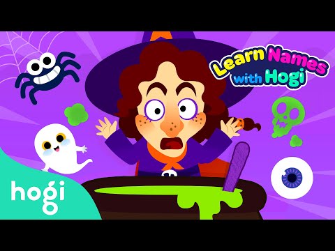 Halloween Witch’s Brew | Learn words for Halloween | Halloween Songs | Learn English with Hogi