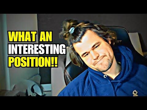 Magnus Carlsen plays INTENSE Endgame Against STRONG German GM in Blitz