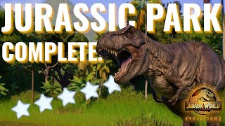 HOW I COMPLETED THE JURASSIC PARK CHALLENGE MODE ON JURASSIC DIFFICULTY