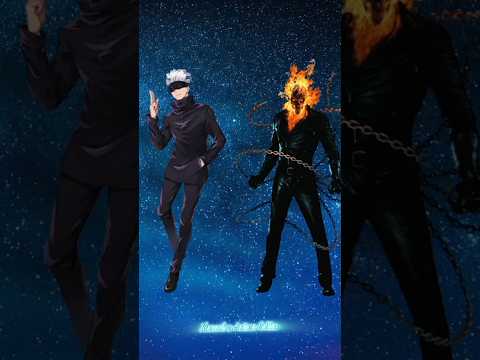Gojo Satoru Vs Ghost Rider || #gojo #ghostrider #shorts