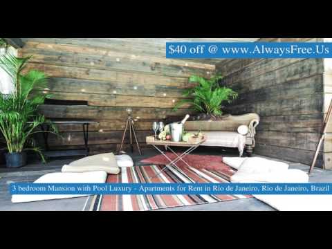 3 bedroom Mansion with Pool Luxury   Apartments for Rent in Rio de Janeiro, Rio de Janeiro, Brazil 2