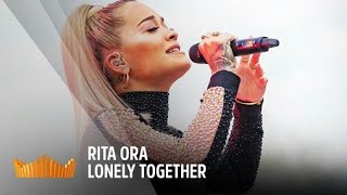 Rita ora crying while singing Lonely Together | Tribute to Avicii
