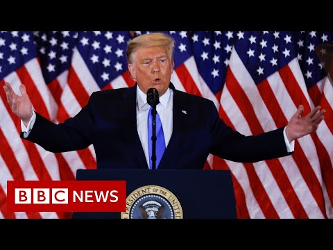 美國大選。特朗普的聲明全文 - BBC新聞 (US Elections: Trump's statement in Full - BBC News)