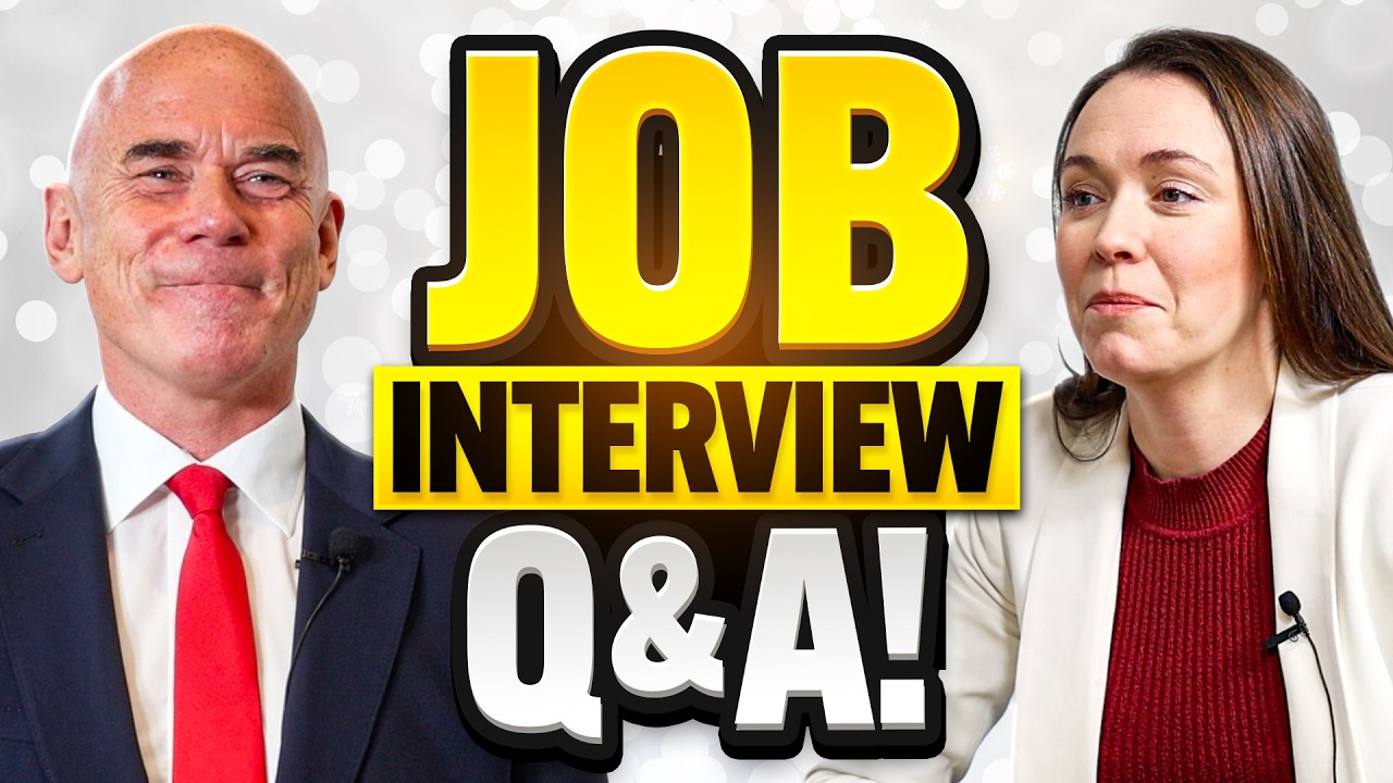 16 INTERVIEW QUESTIONS & ANSWERS! (How to PASS a Job Interview in 2026!) - YouTube video featuring the word available