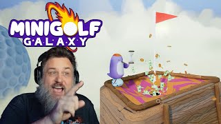 Crow Plays Minigolf Galaxy (Steam) Early Access