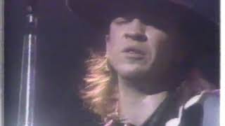 "Pride and Joy" live in concert by Stevie Ray Vaughan and Double Trouble Rare 1984