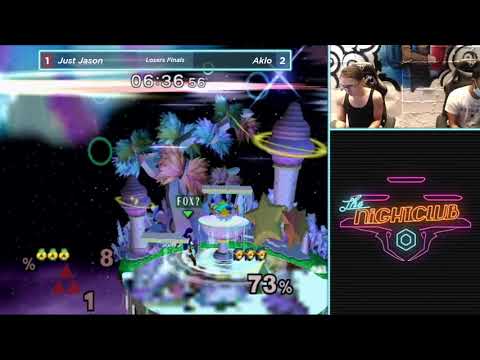 The Nightclub S1E4: Just Jason (Sheik) vs Aklo (Link) - Losers Finals SSBM