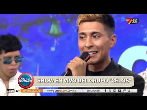 Grupo Celos en vivo en canal 7 de jujuy (Aquí te lo contamos )