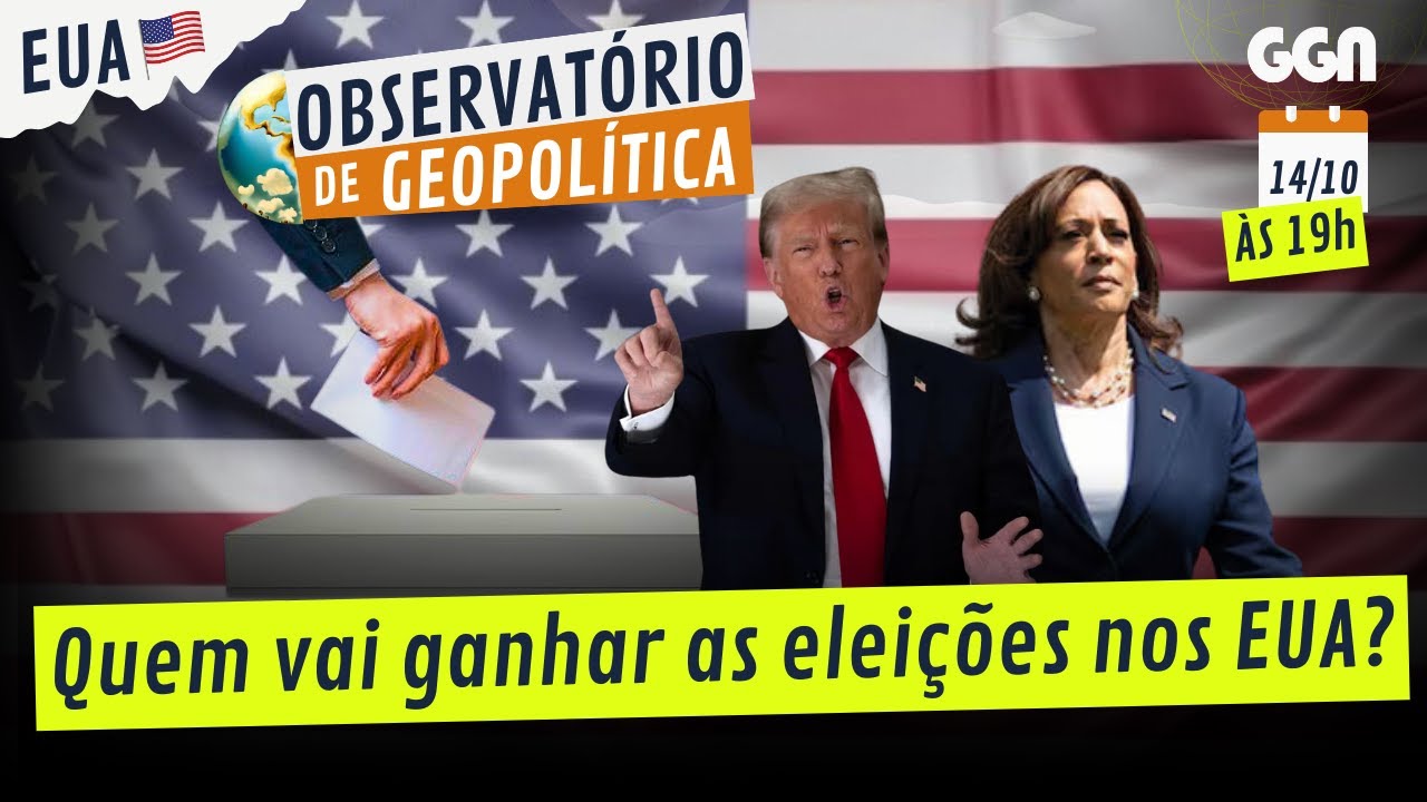 QUEM VAI GANHAR AS ELEIÇÕES NOS EUA? | OBSERVATÓRIO DE GEOPOLÍTICA (14/10/2024)