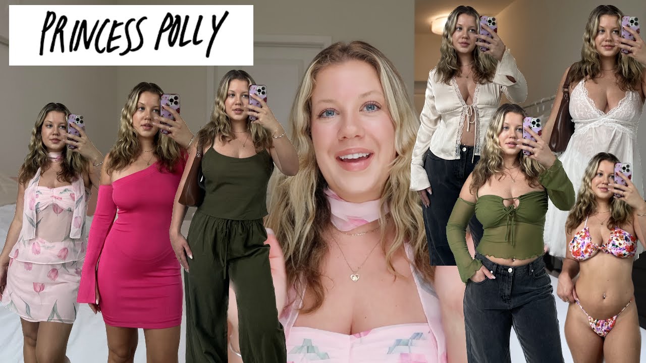 PRINCESS POLLY HAUL | spring try on, review, + sizing guide with discount code