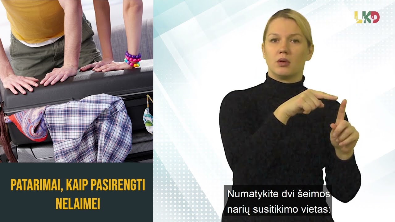 Patarimai, kaip pasirengti nelaimei