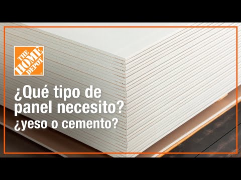Variedad de paneles de yeso y cemento | Material de construcción | The Home Depot Mx