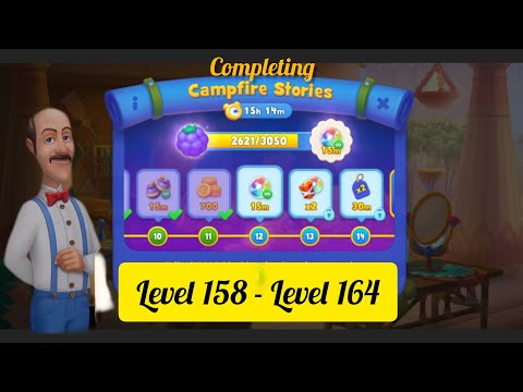 Gardenscapes - All Puzzles - Gameplay PART - 32
