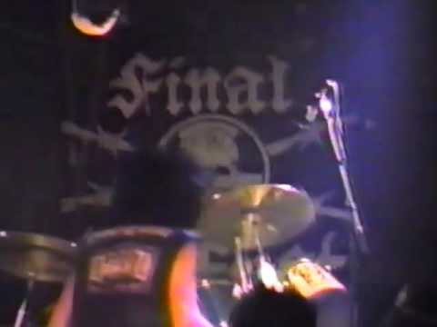 Final Conflict - Fender's Ballroom, Long Beach, C.A. 22.11.86