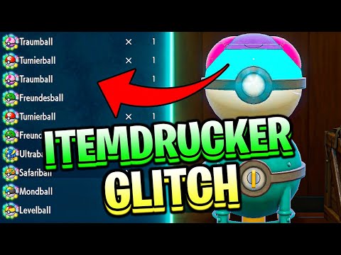 UNENDLICH Meisterbälle bekommen! Itemdrucker Glitch in Pokemon Karmesin & Purpur