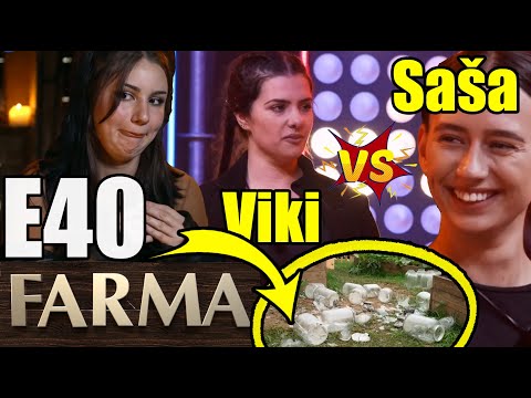 Farma 14 E40 DUEL Viki vs Saša /Guliana rozbila sklenník