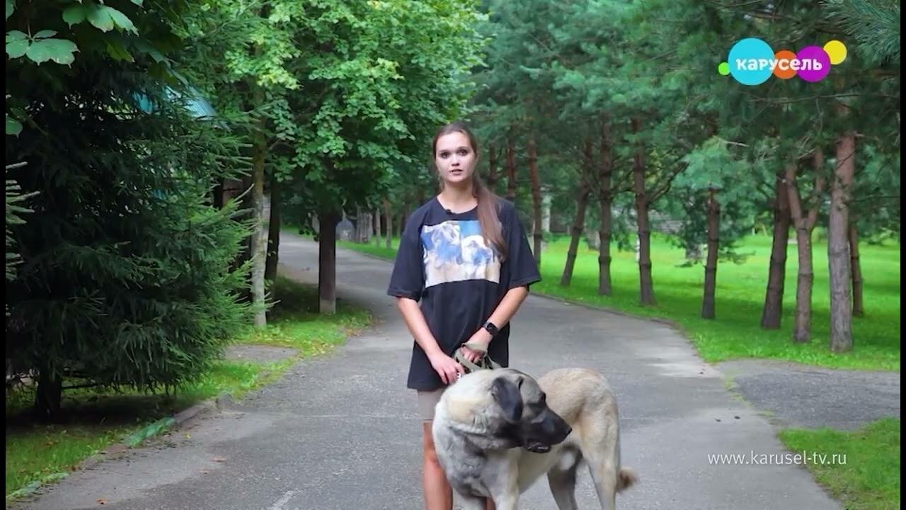 Интервью Даши на канале Карусель