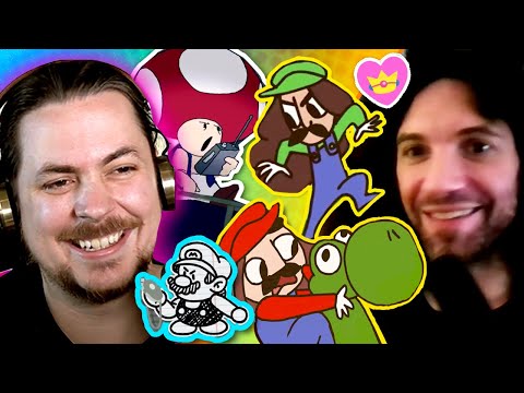 We watch MARIO Game Grumps Animations! - Game Grumps Compilations