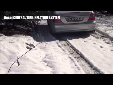 Ancol CTIS: Увеличена проходимост при различни пътни условия, само с промяна на налягането в гумите.