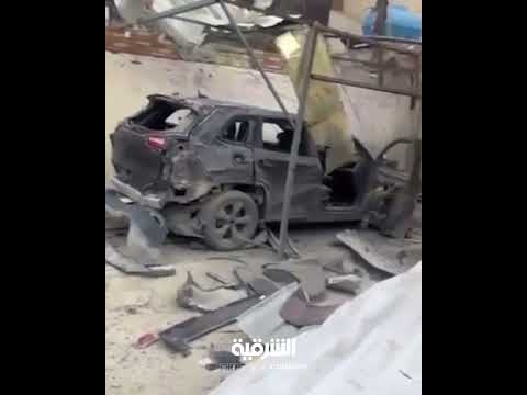شاهد بالفيديو.. استهداف منزل موظف في ديوان محافظة ميسان بعبوة شديدة الانفجار