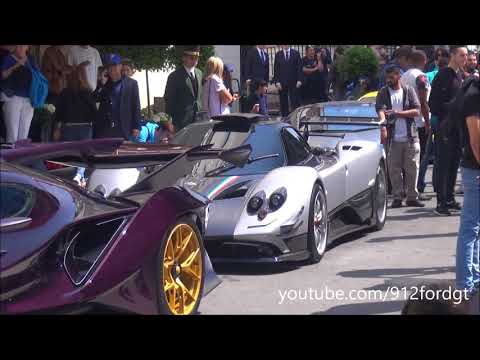 HYPERCAR Meet Up in London: Veyron, Zondas, Agera RS, LaFerrari & More - 40 MIO OF CARS