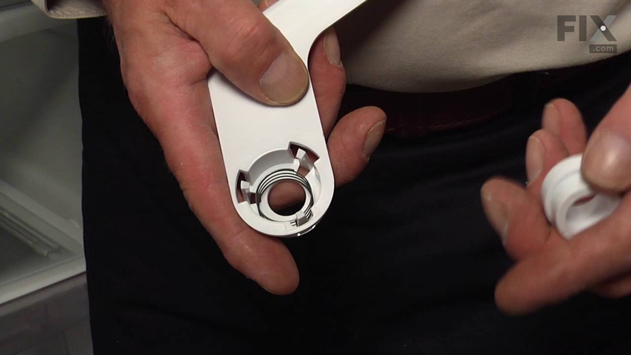 Replacing your Meat Pan Rail - Left Side - White Replacing your Meat Pan Rail - Left Side - White