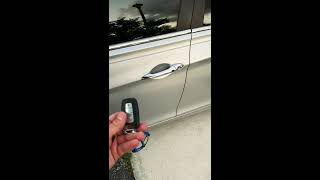 How to unlock and start a Hyundai Sonata with a dead key Fob, Hyundai Sonata Center consul hole