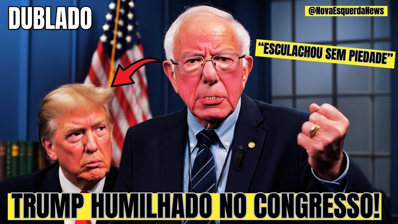 🔥BOMBA! Trump FOI ANIQUILADO! Senador Bernie Sanders ESCULACHA SEM PIEDADE!
