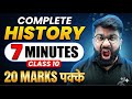 Complete History In 7 Minutes Most Expected Questions Class 10 SST CBSE Board 2026 Gautam Sir