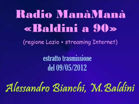Radio ManàManà - 09/05/2012 - Alessandro Bianchi, comico di Copernico