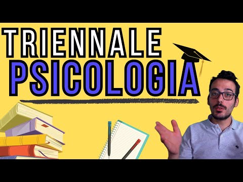 TRIENNALE in PSICOLOGIA: TUTTE le MATERIE che studierai in 3 anni!