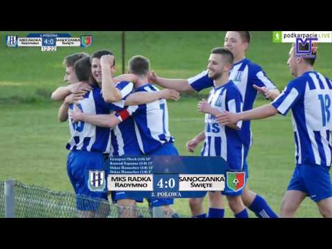 Bramki V liga Jar.MKS Radymno - SANOCZANKA Święte 4:0(3:0) [2016-05-11]