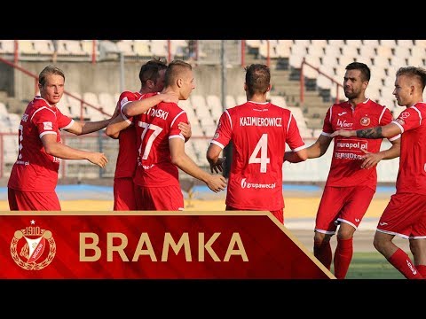 ROW Rybnik - Widzew Łódź 1:1 - Bramka Konrada Gutowskiego
