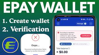 EPAY Wallet Registration & Identity Verification Guide | Create an EPAY Account Step by Step