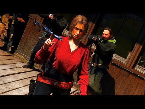 Sadie Adler QuickDraws & Brutal Combat - Red Dead Redemption 2 [No DeadEye
