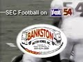 SEC Football 2003 Bumper WZDX Fox 54 Bankstone Motor Homes Huntsville Alabama