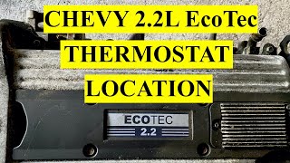 Thermostat Location on Chevy Malibu, Cobalt, HHR, Ion, Vue 2002 -2012   2.2L EcoTec GM Engines