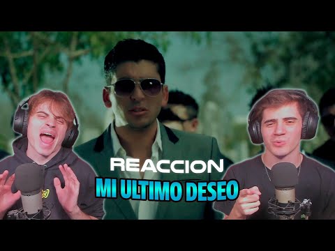 ARGENTINOS REACCIONAN POR PRIMERA VEZ A Banda Los Recoditos - Mi Último Deseo (Video Oficial)