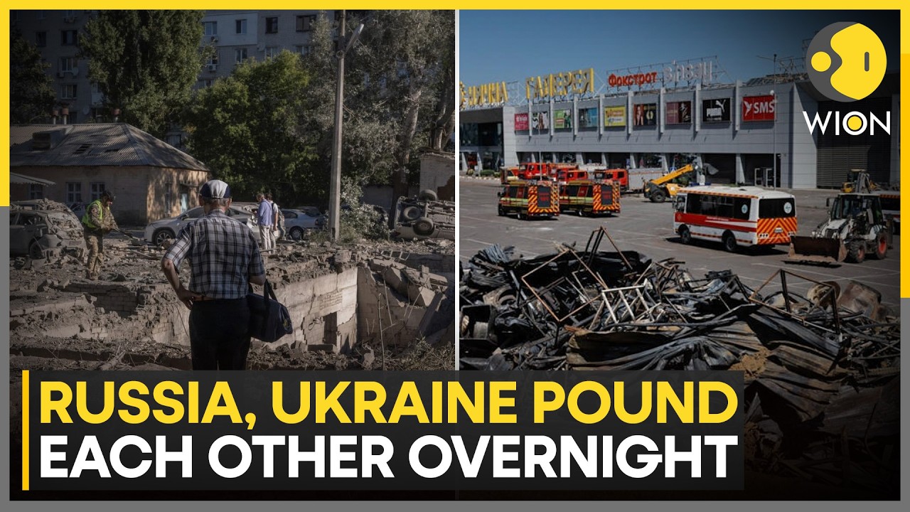 Russia-Ukraine War: At Least 13 Killed In Ukraine & Russia Following Overnight Strikes | WION News