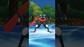 Champion Calem & Greninja Unseen Water Shuriken || Pokemon Masters EX