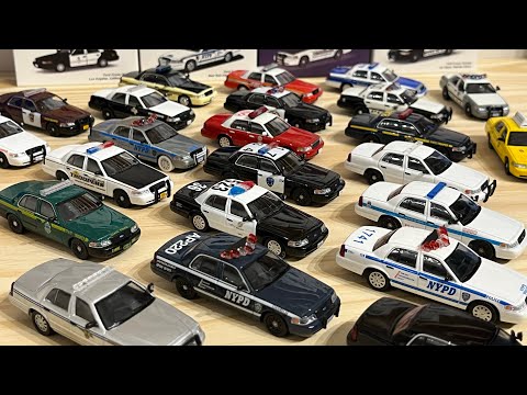 Every 596 Police ￼Ford Crown Victoria So Far 1/64 Scale 