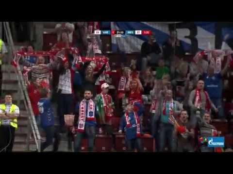 Best Fans Meshkov Brest -  Vardar Highlights 27 03 2015