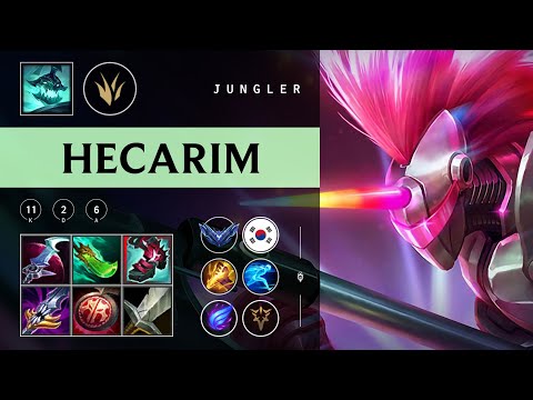 Hecarim Jungle vs Sylas - KR Diamond Patch 25.23